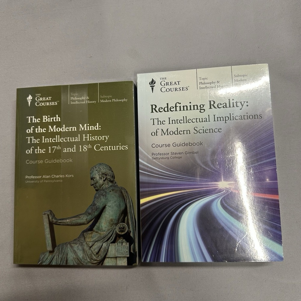 Great Courses Philosophy & Intellectual History Lot 2 Modern Mind Redefining